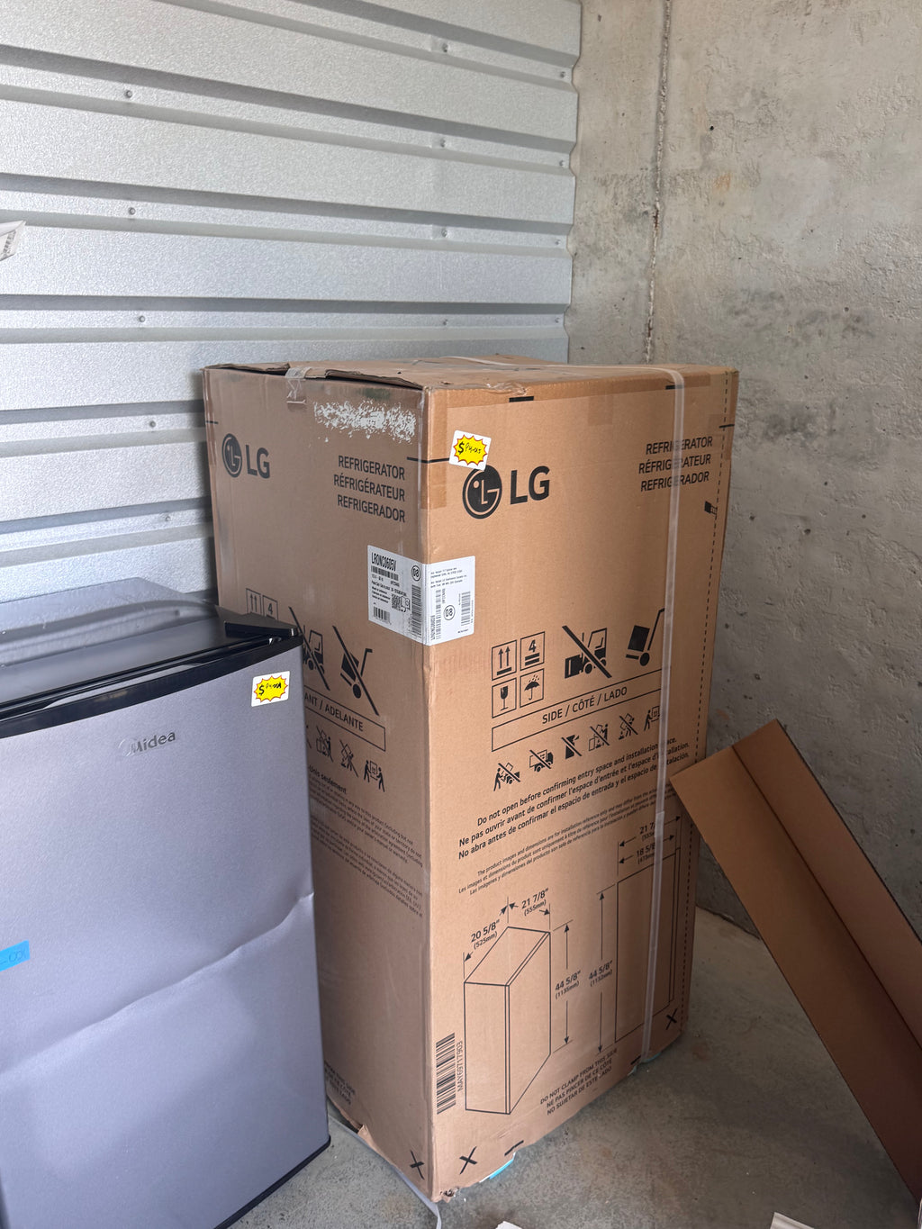 LG 6 Cu. Ft. Single Door Refrigerator – LRONC0605V