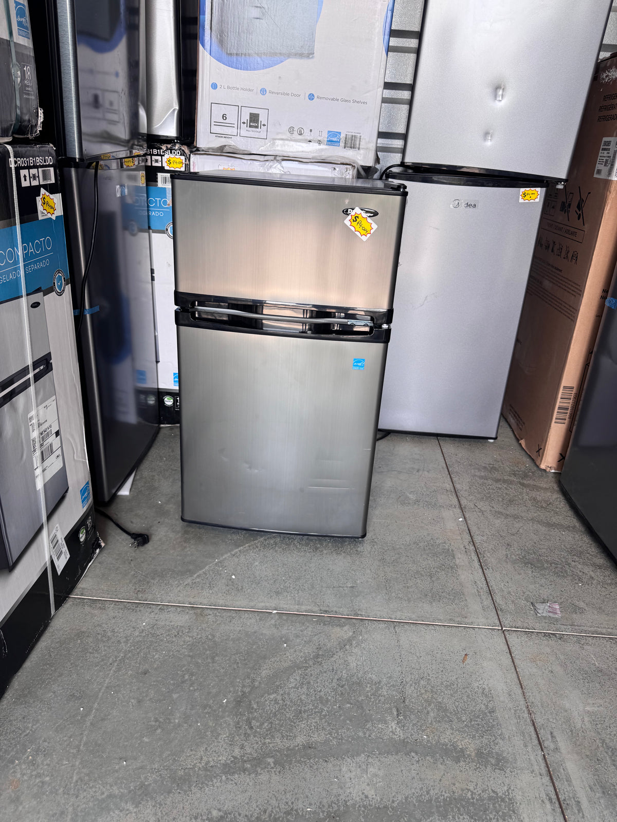 Danby 2-Door Mini Fridge with Freezer – Clearance