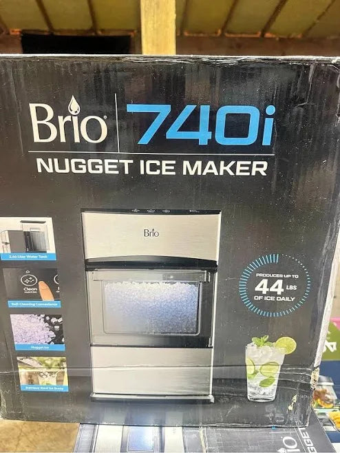 Brio 740i Nugget Ice Maker – Countertop Ice Machine