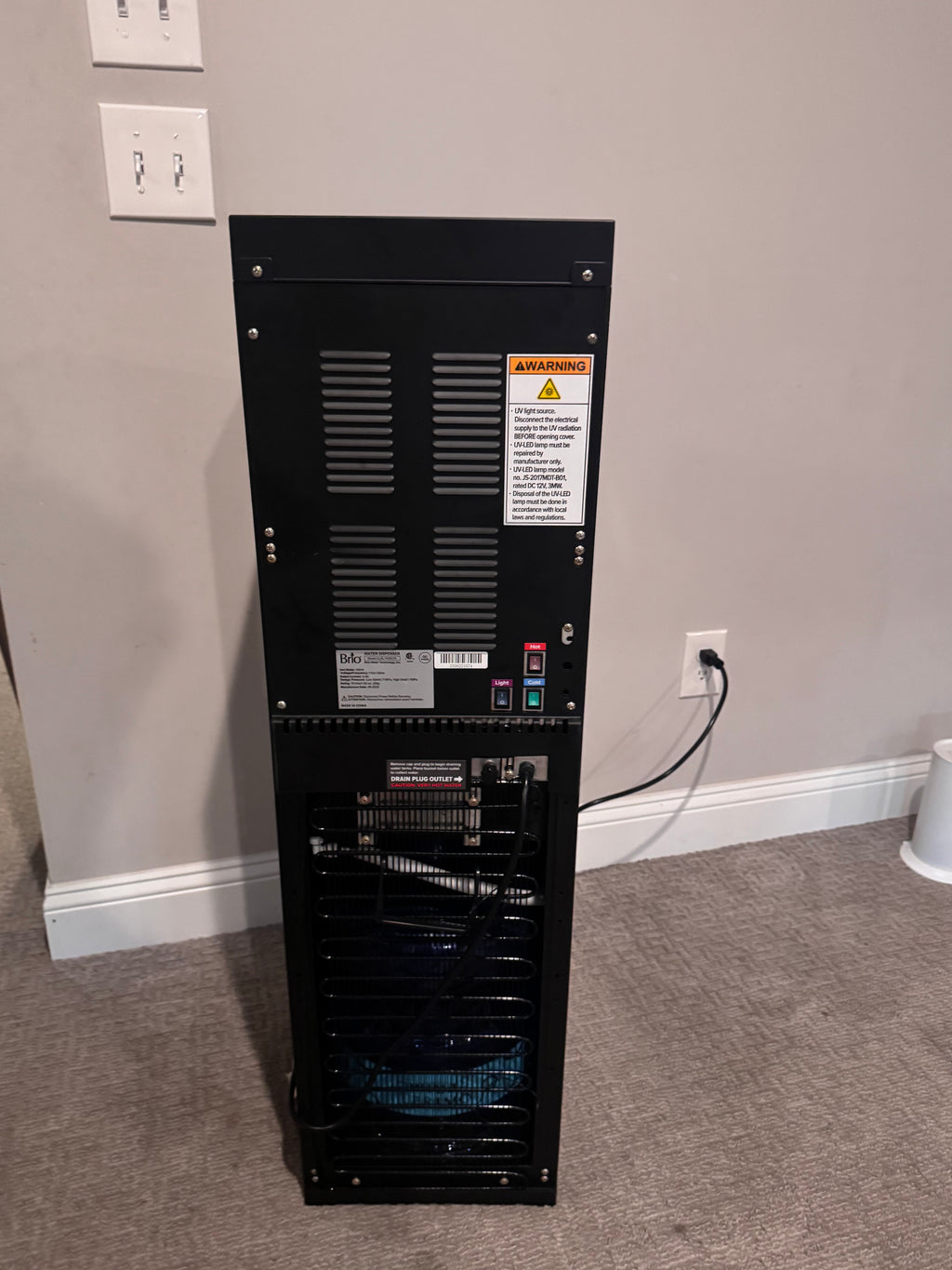 Brio 740 Series Self-Cleaning Bottom Load Water Cooler