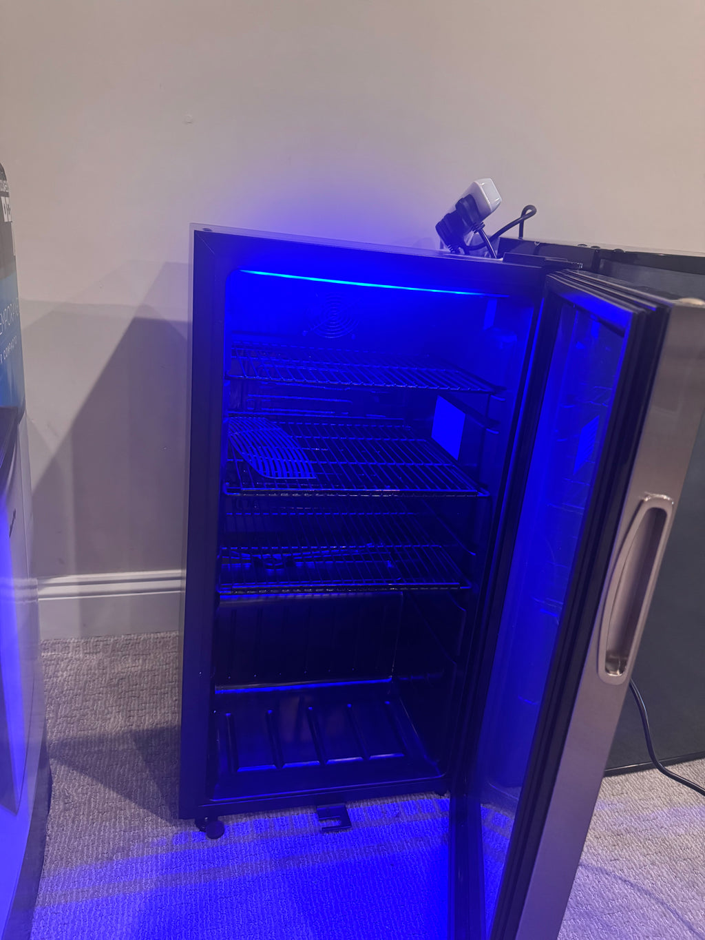 Danby 3.1 cu. ft. Free-Standing Beverage Center in Stainless Steel