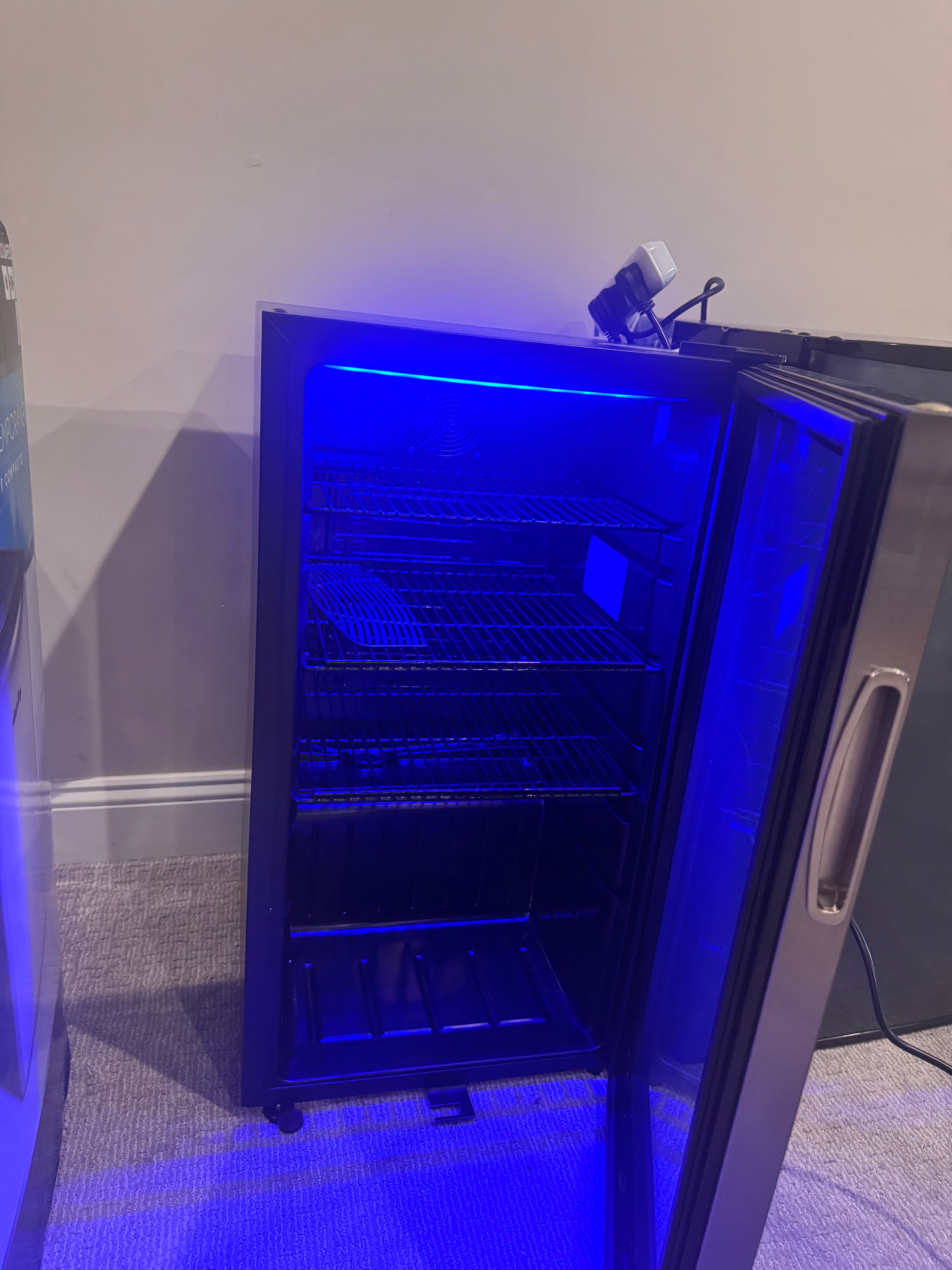 Danby 3.1 cu. ft. Free-Standing Beverage Center in Stainless Steel